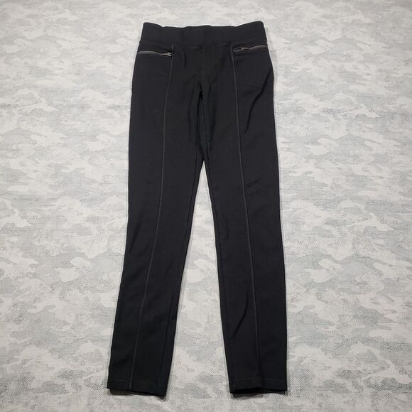 Royal Robbins Pants‎ Womens 28 Black Pull On Leggings Mid Rise Casual Stretch - Picture 1 of 9